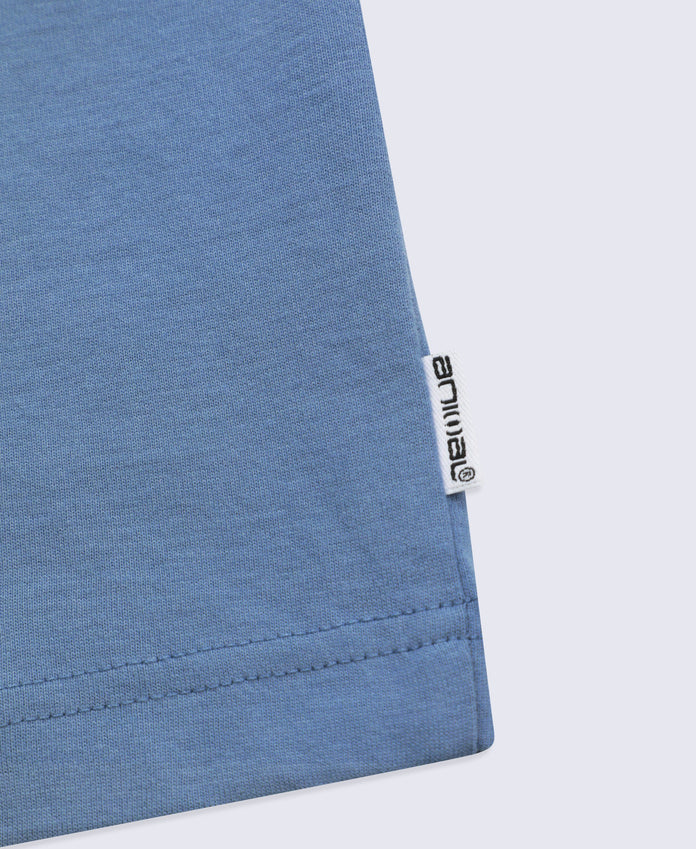 Leena Padstow Womens Printed T-Shirt - Blue