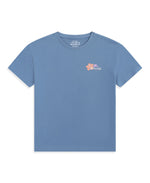 Leena Padstow Womens Printed T-Shirt - Blue