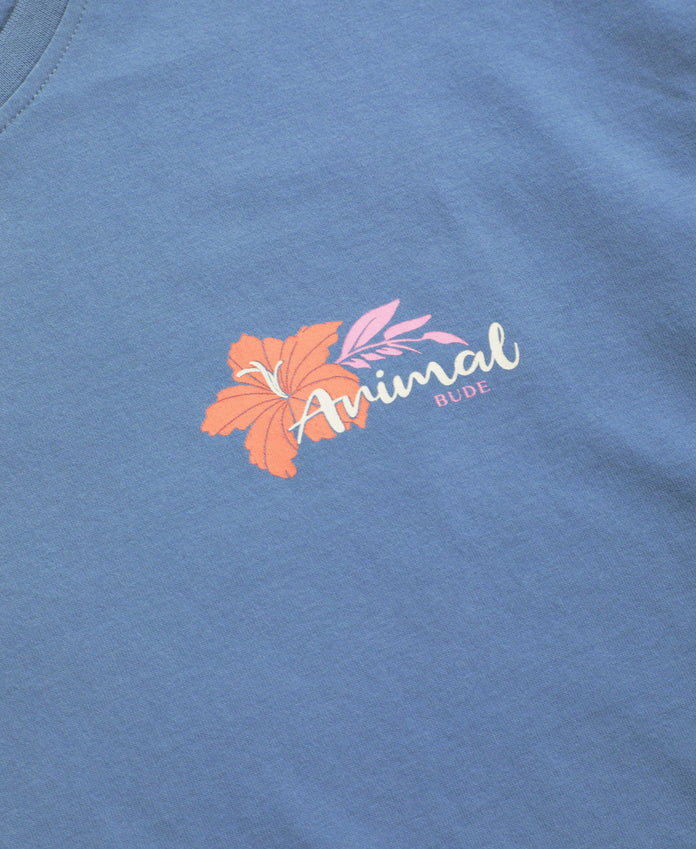 Leena Womens Bude T-Shirt - Blue