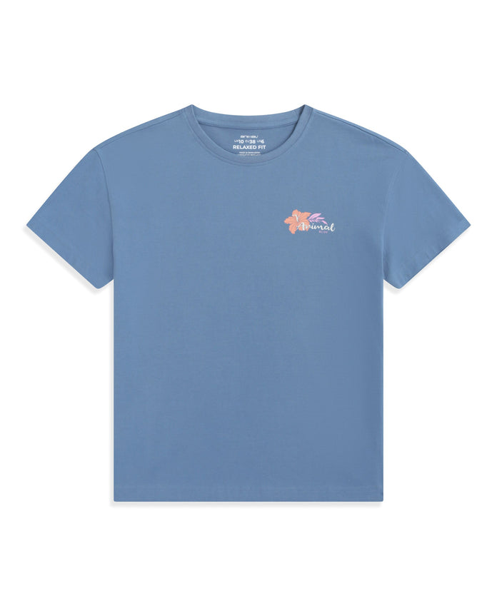 Leena Womens Bude T-Shirt - Blue