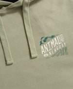 River Mens Newquay Hoodie - Khaki