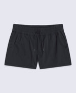 Packable Womens Swim Short - Black