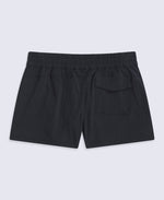 Packable Womens Swim Short - Black