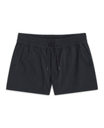 Packable Womens Swim Short - Black