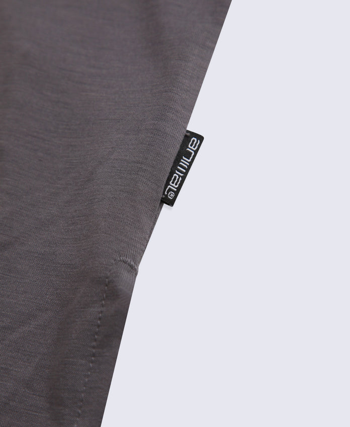 Sarah Womens Active Short Sleeve Tee - Charcoal