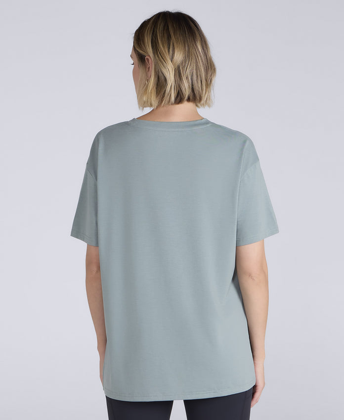 Sarah Womens Active Short Sleeve Tee - Pale Green