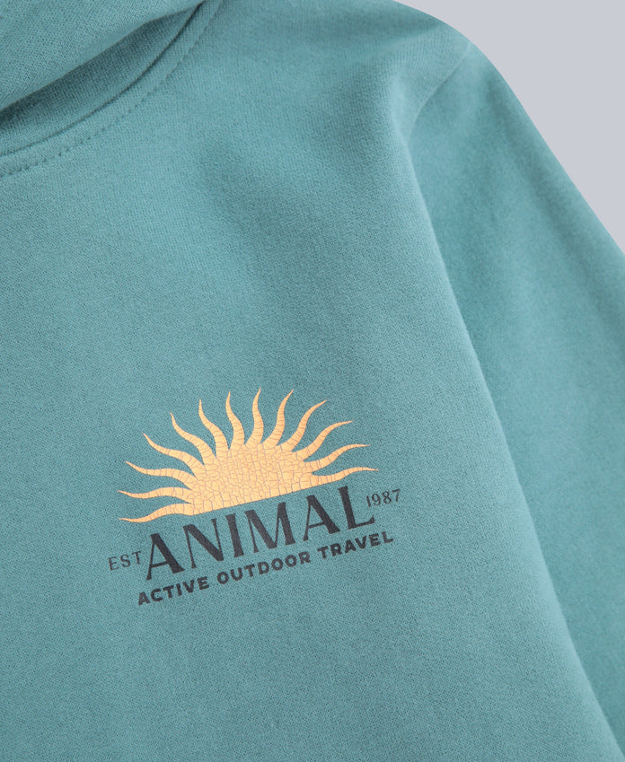 River Kids Graphic Hoodie - Green