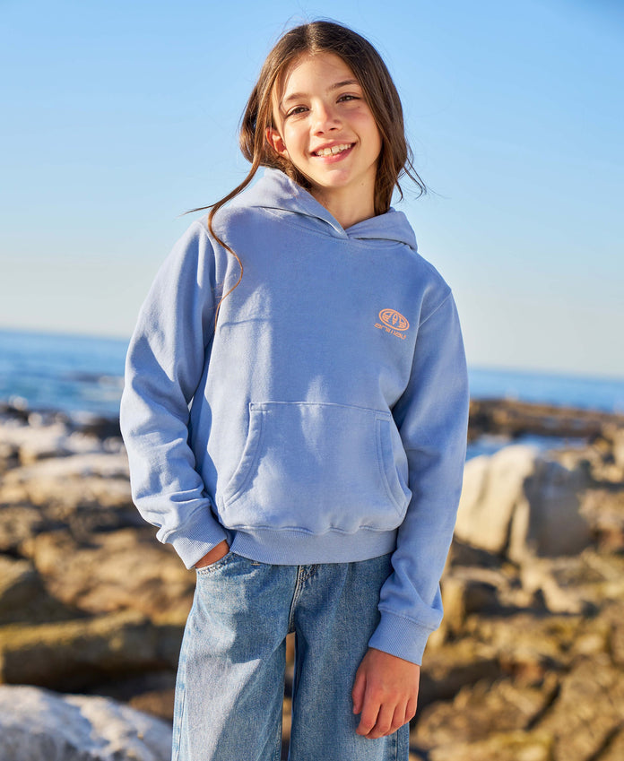 Maya Kids Graphic Hoodie - Blue