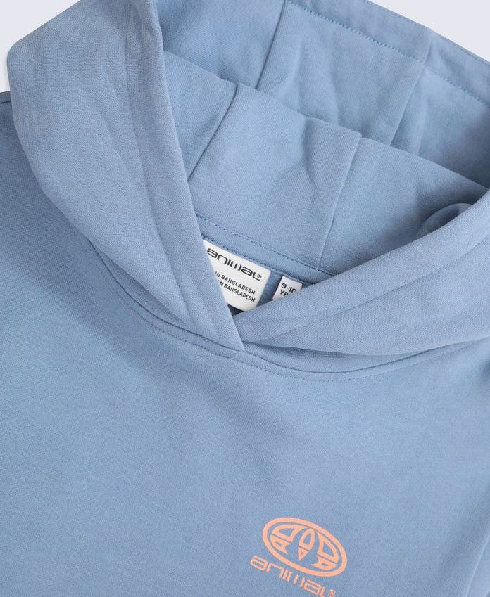 Maya Kids Graphic Hoodie - Blue
