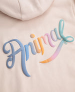 Maya Kids Graphic Hoodie - Light Pink