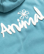 Maya Kids Graphic Hoodie - Petrol