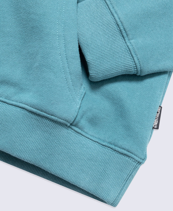 Maya Kids Graphic Hoodie - Petrol
