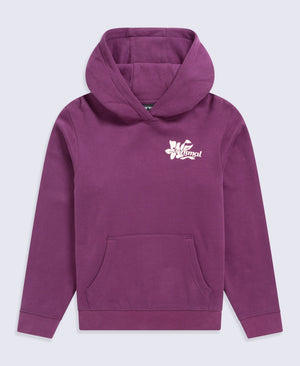 Maya Kids Graphic Hoodie - Purple