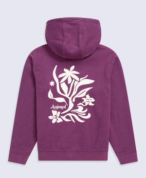 Maya Kids Graphic Hoodie - Purple