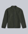 Fern Kids Borg Raglan Fleece - Dark Khaki