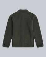 Fern Kids Borg Raglan Fleece - Dark Khaki