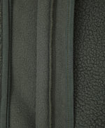 Fern Kids Borg Raglan Fleece - Dark Khaki