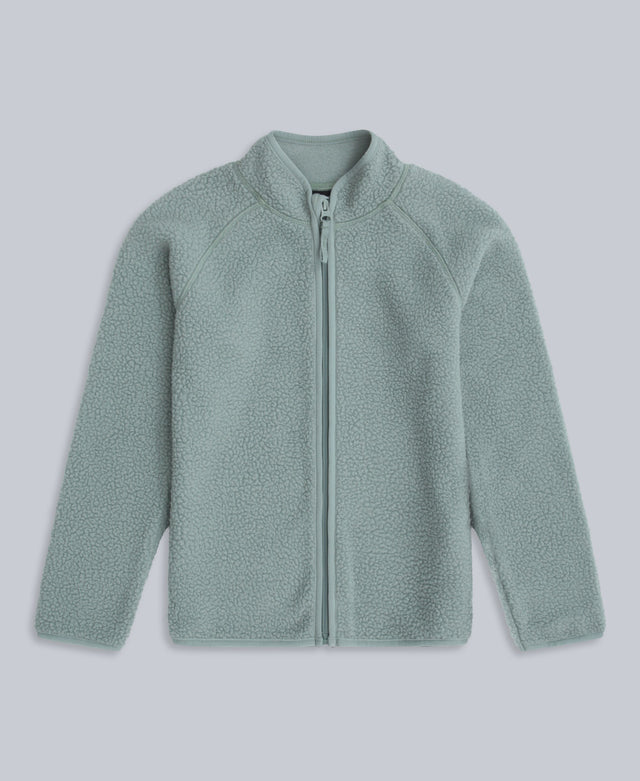 Fern Kids Borg Raglan Fleece - Pale Blue