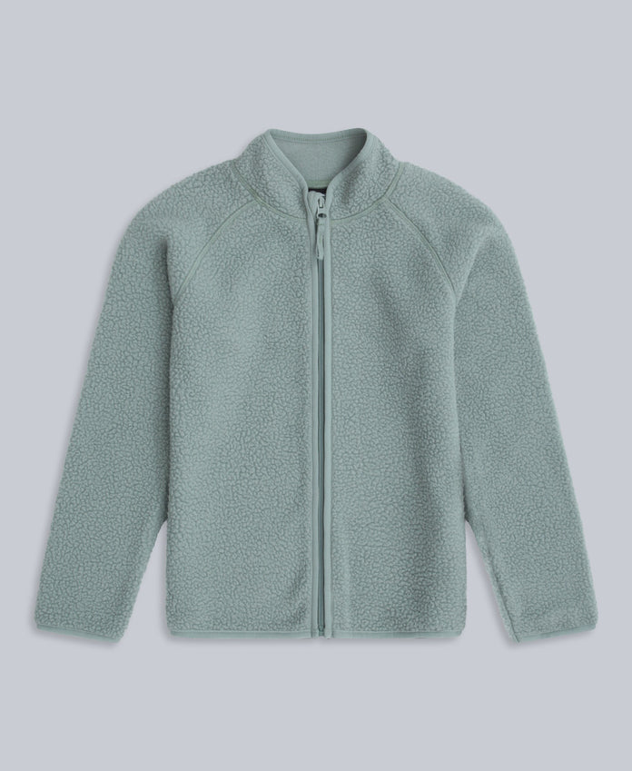 Fern Kids Borg Raglan Fleece - Pale Blue