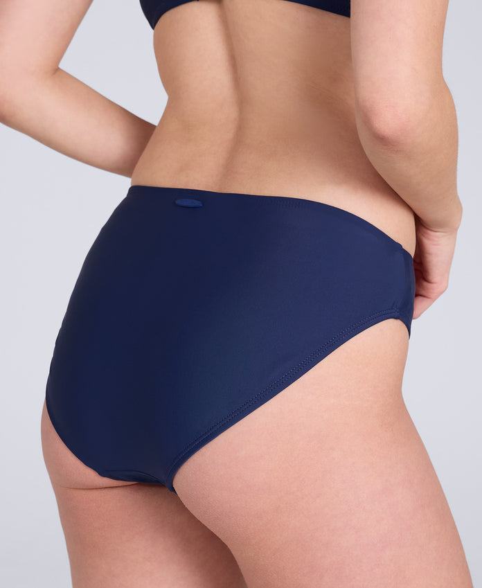 Docks Womens Bandeau Bikini Bottom - Dark Blue