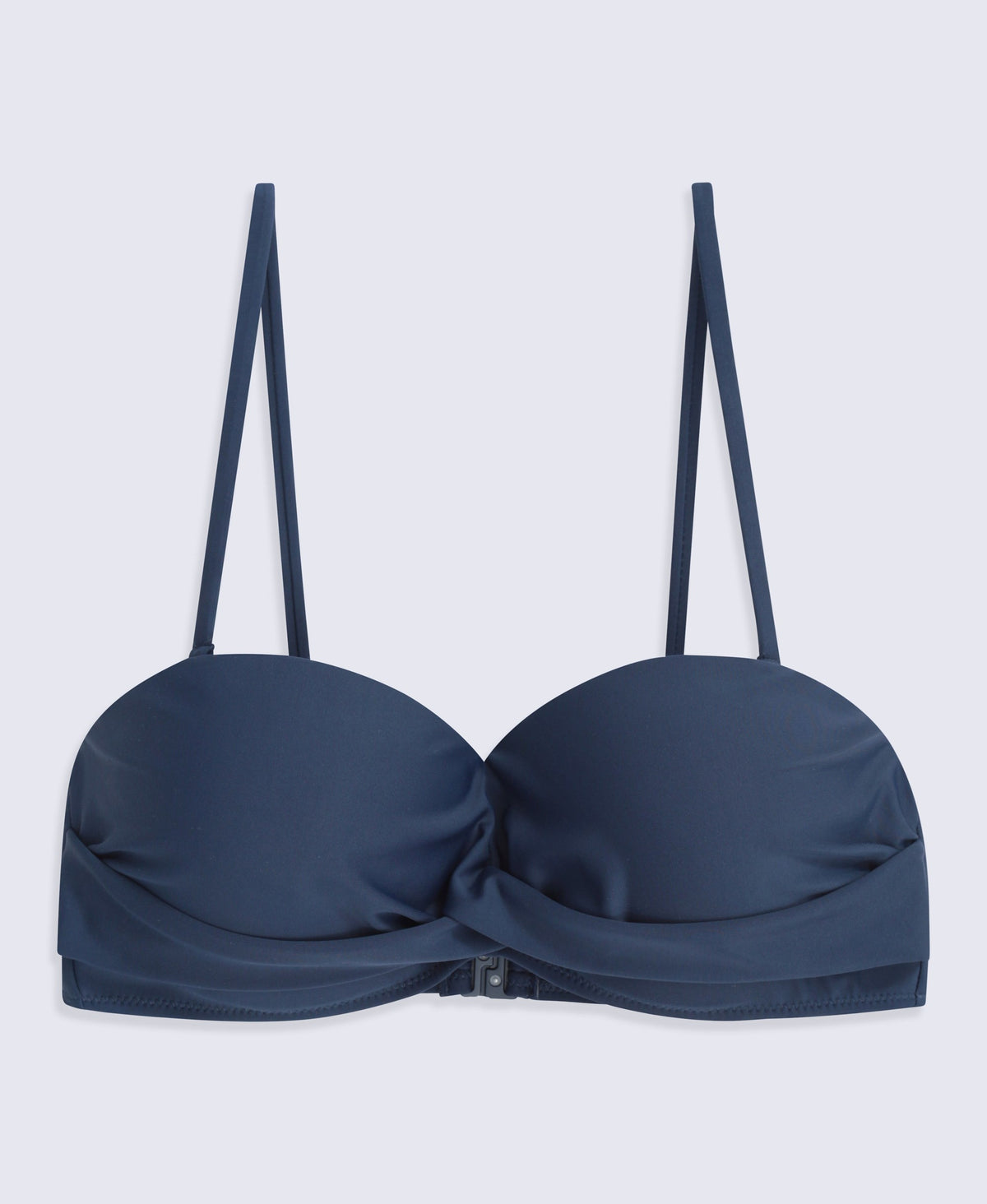 Docks Womens Bandeau Bikini Top - Dark Blue