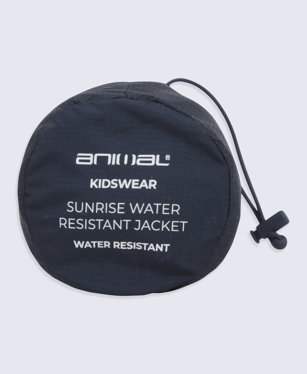 Animal Sunrise Kids Light Packable Travel Jacket - Navy