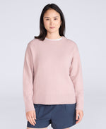 Fluffy Womens Jumper - Pink