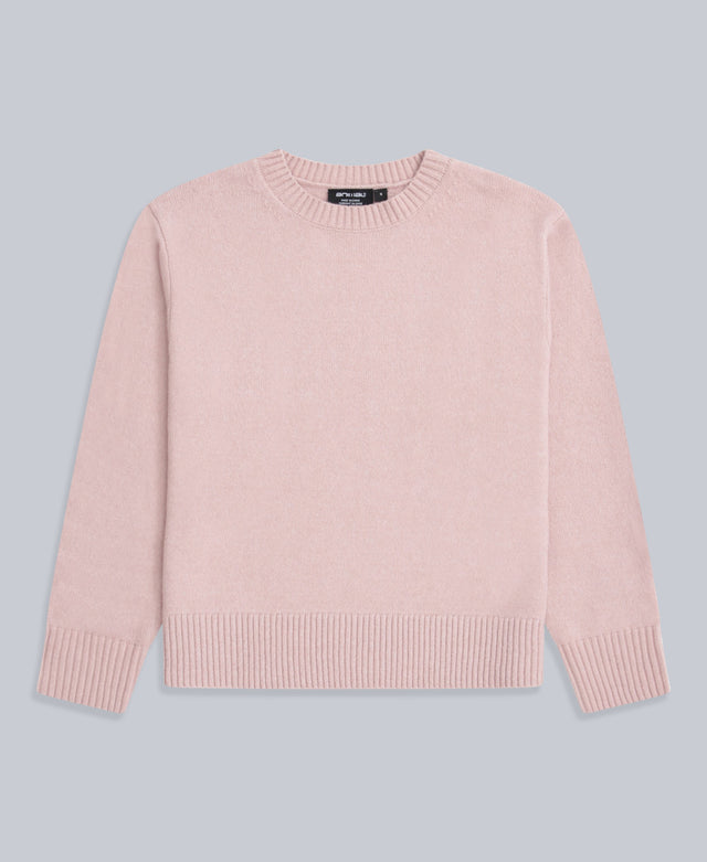 Fluffy Womens Jumper - Pink