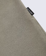 Womens Cotton Textured Jumper - Light Khaki