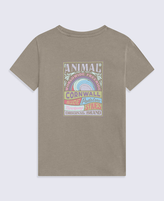 Leena Womens Cornwall T-Shirt - Khaki