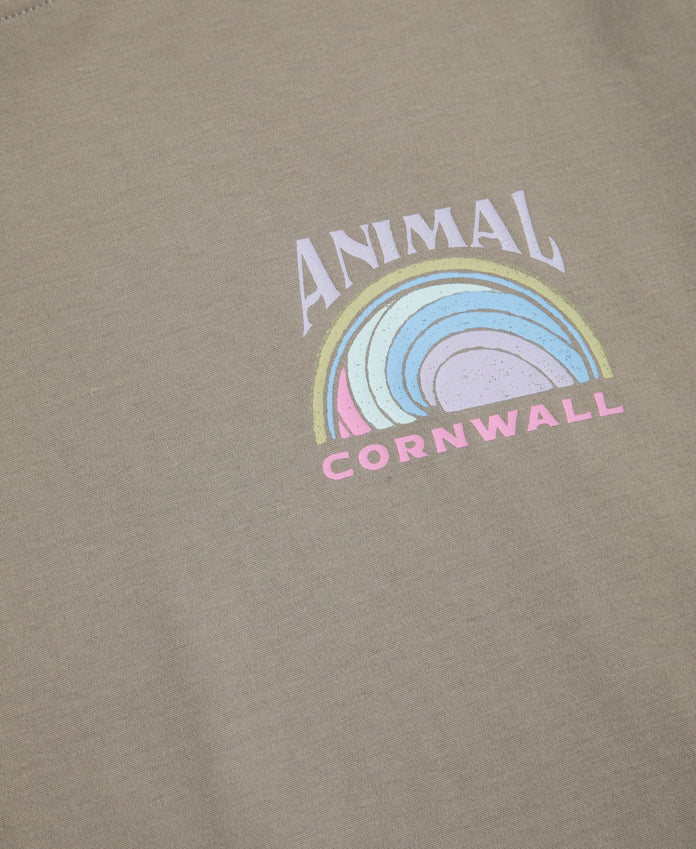 Leena Womens Cornwall T-Shirt - Khaki