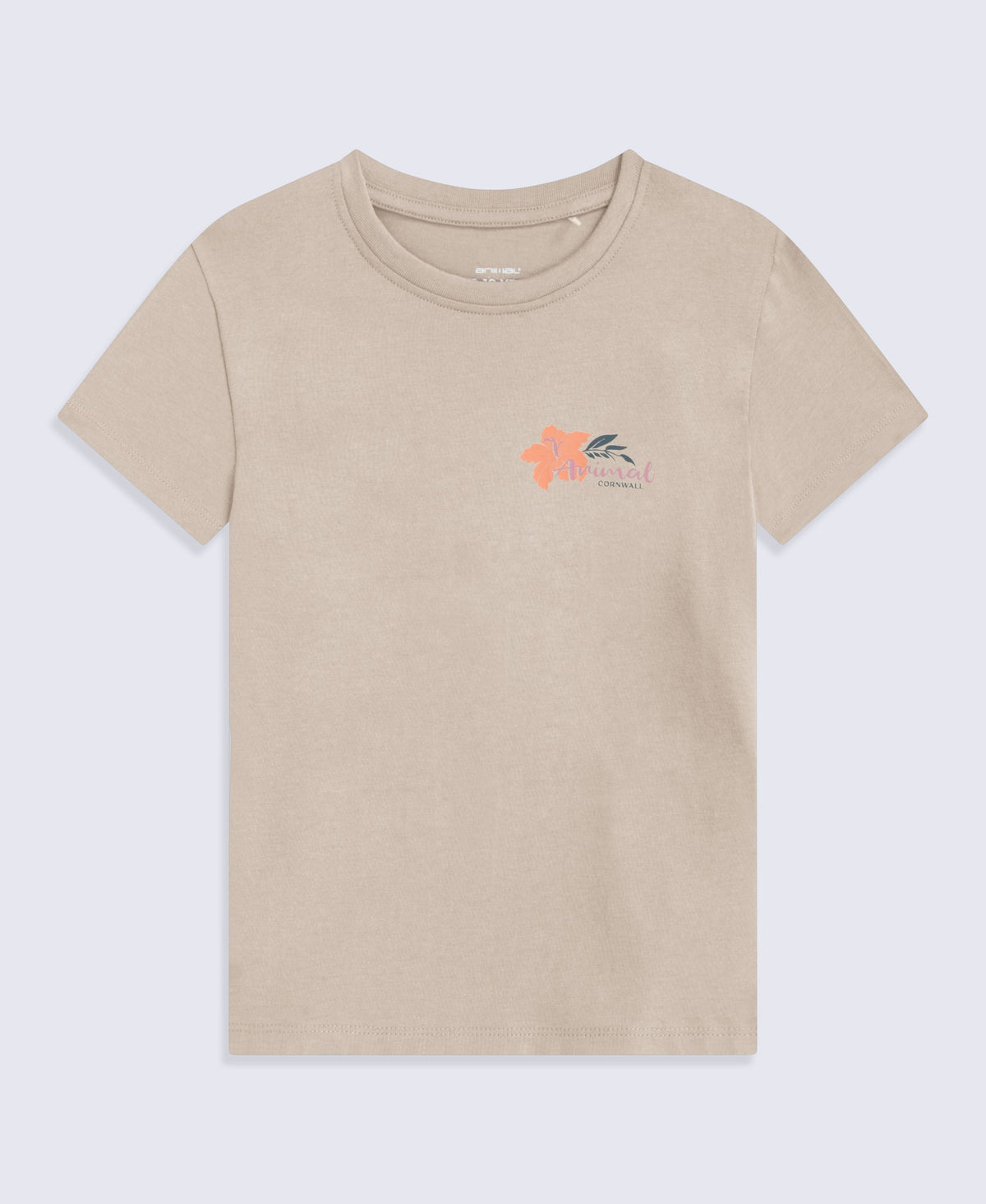 Leena Womens Cornwall T-Shirt - Light Beige