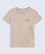 Leena Womens Cornwall T-Shirt - Light Beige
