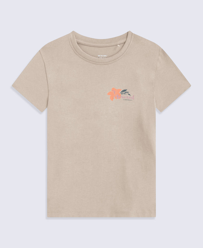 Leena Womens Cornwall T-Shirt - Light Beige