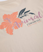 Leena Womens Cornwall T-Shirt - Light Beige
