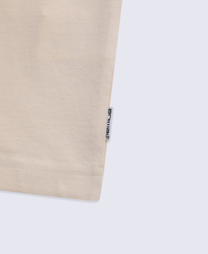 Leena Womens Cornwall T-Shirt - Light Beige