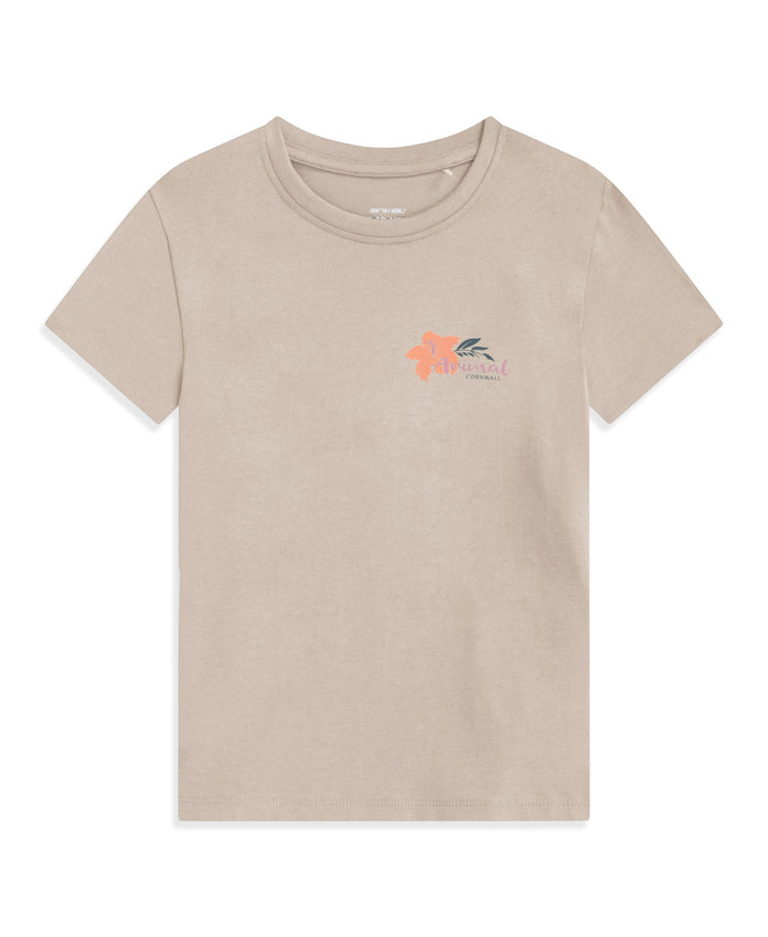 Leena Womens Cornwall T-Shirt - Light Beige