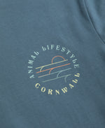 Jacob Mens Cornwall T-Shirt - Blue