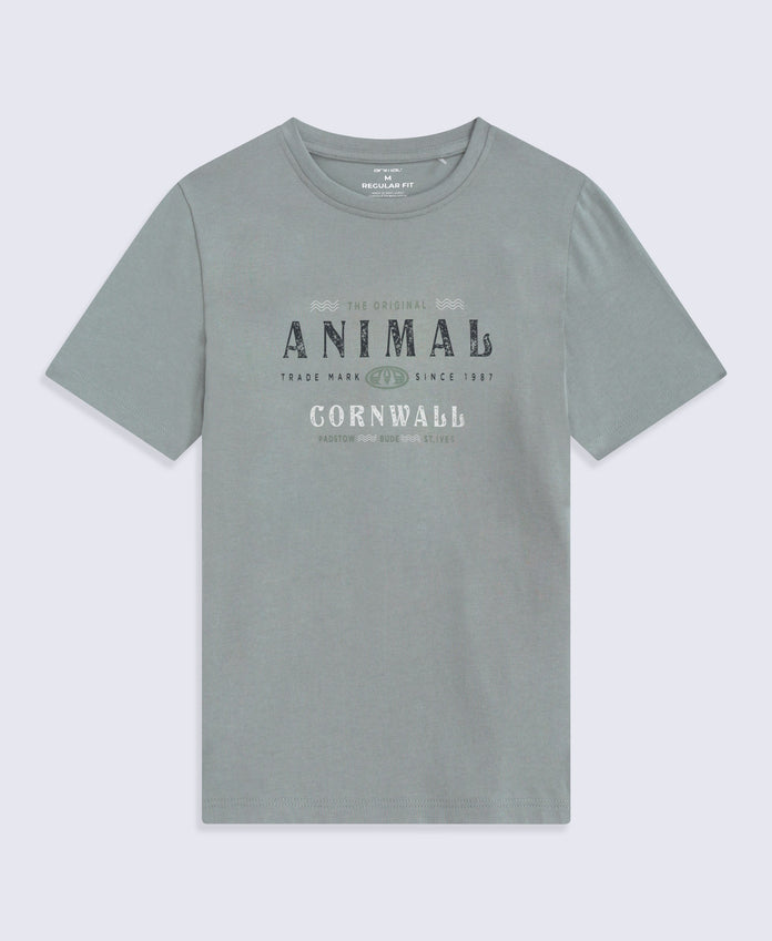 Jacob Mens Cornwall T-Shirt - Green