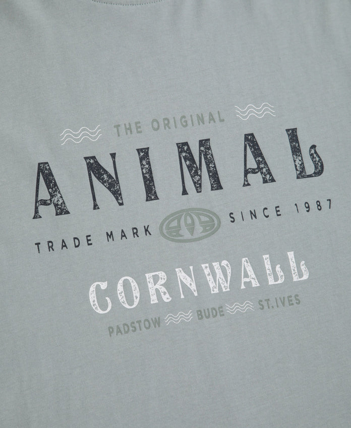 Jacob Mens Cornwall T-Shirt - Green