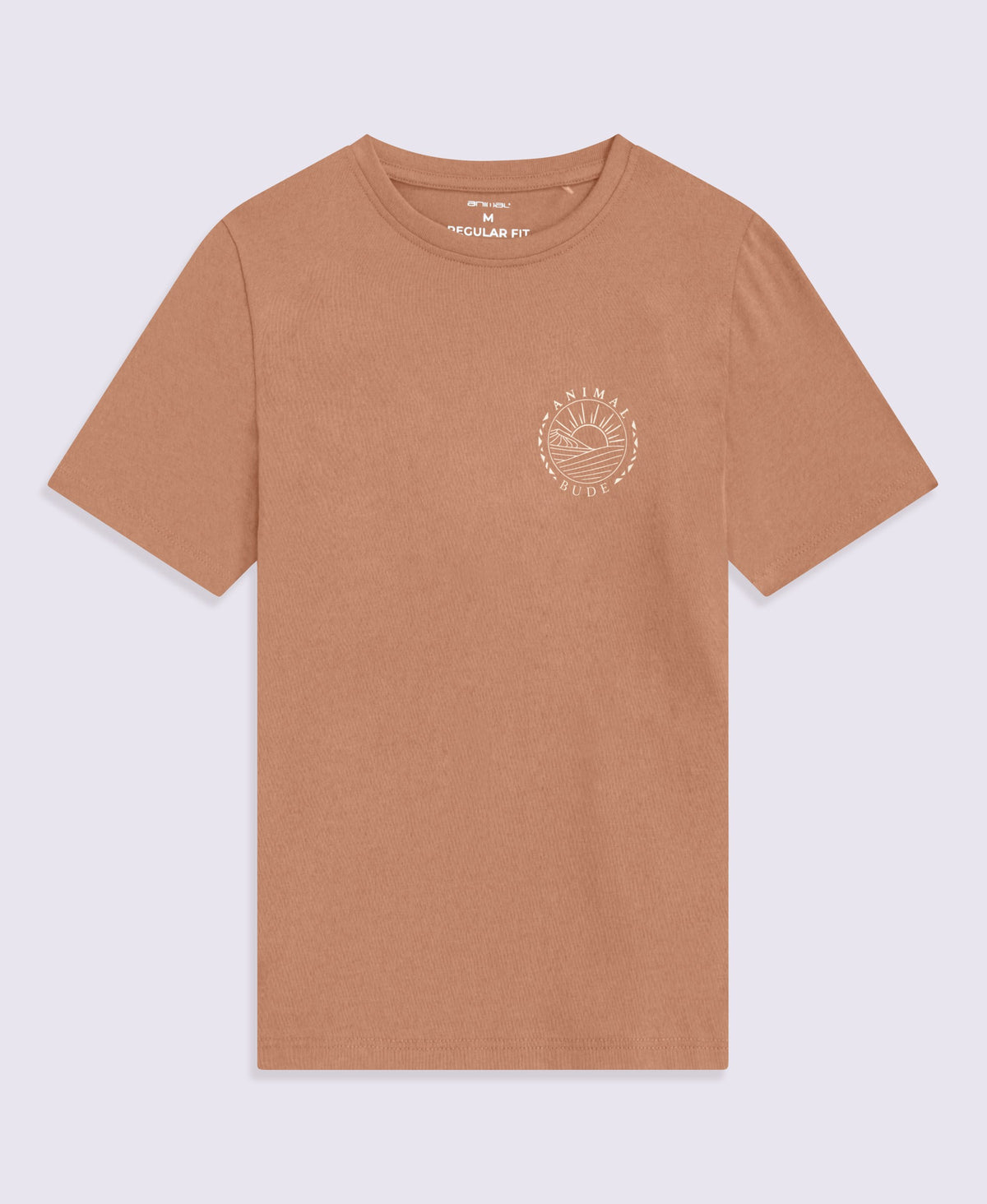 Jacob Mens Cornwall T-Shirt - Rust