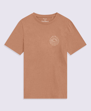 Jacob Mens Cornwall T-Shirt - Rust