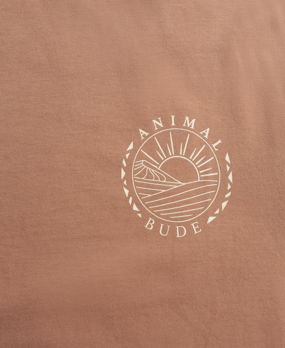 Jacob Mens Cornwall T-Shirt - Rust
