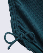 Madelyn Womens Tie Side Swimsuit - Teal