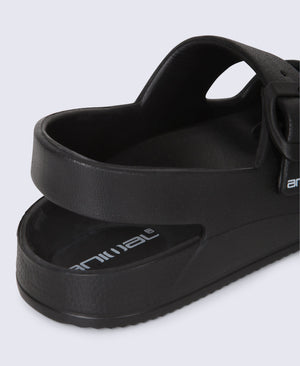 Animal Shore Kids Slider - Black