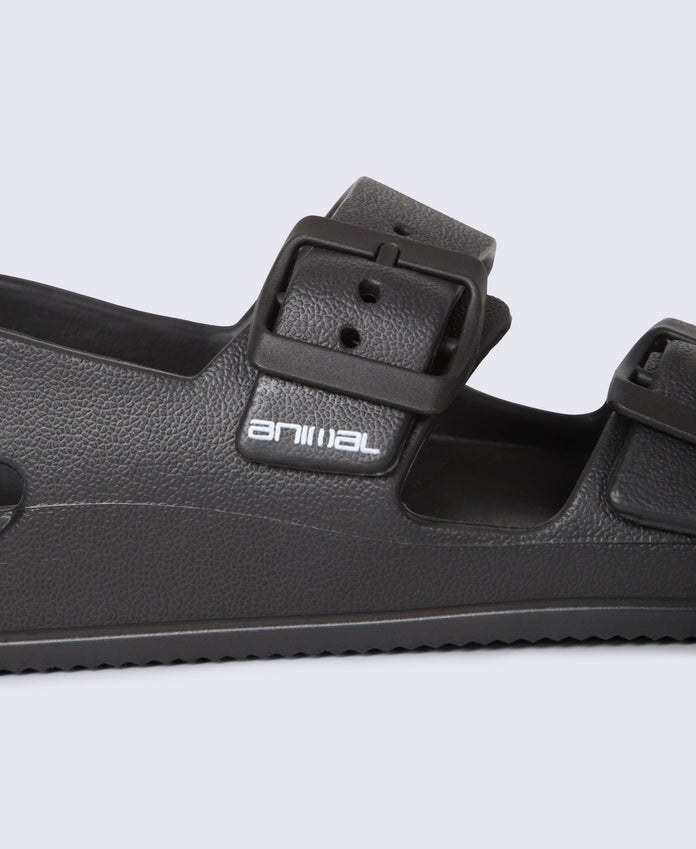 Animal Shore Kids Slider - Black
