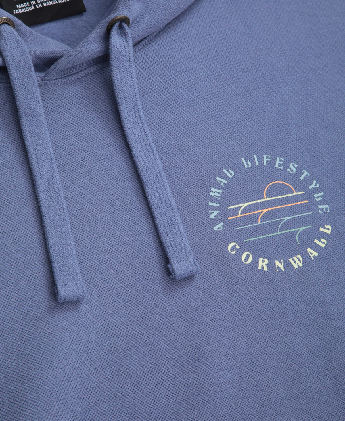 Men's Cornwall Graphic Hoodie - Blue