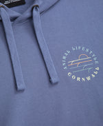 Men's Cornwall Graphic Hoodie - Blue