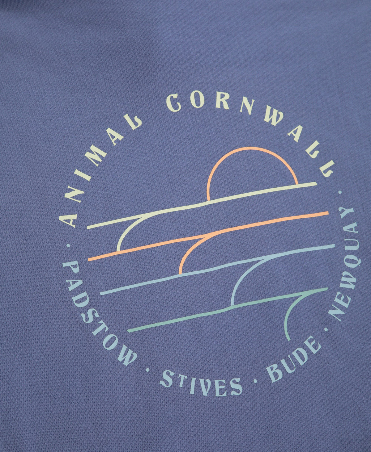 Men's Cornwall Graphic Hoodie - Blue