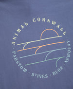 Men's Cornwall Graphic Hoodie - Blue
